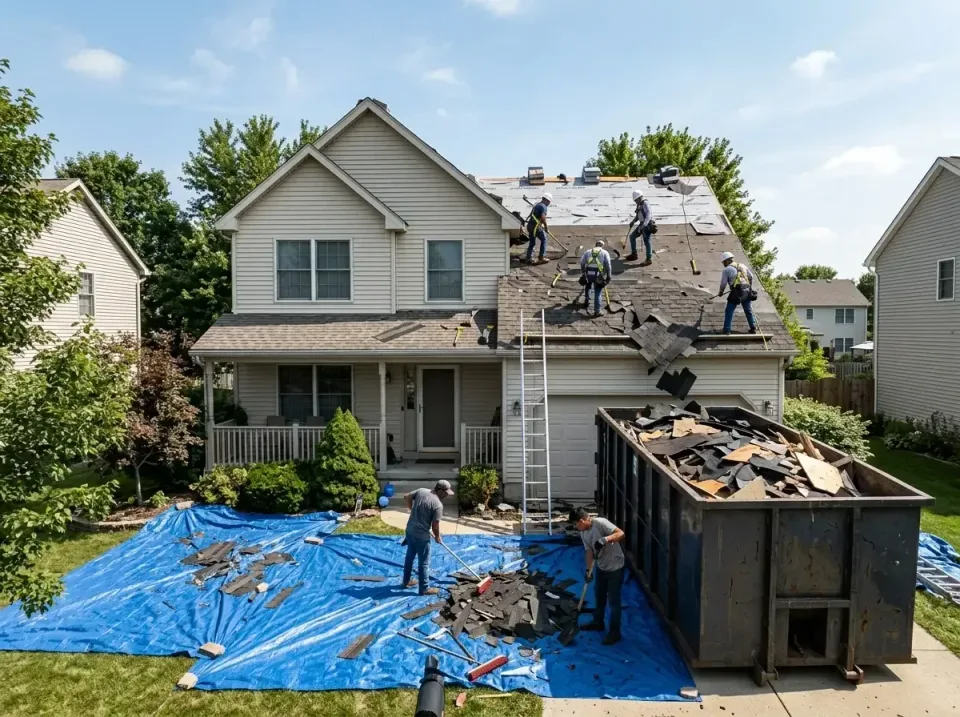 roof-replacement-debris-remova-004 — frequently asked questions, Cheapest Dumpster Rentals in McQueeney, TX